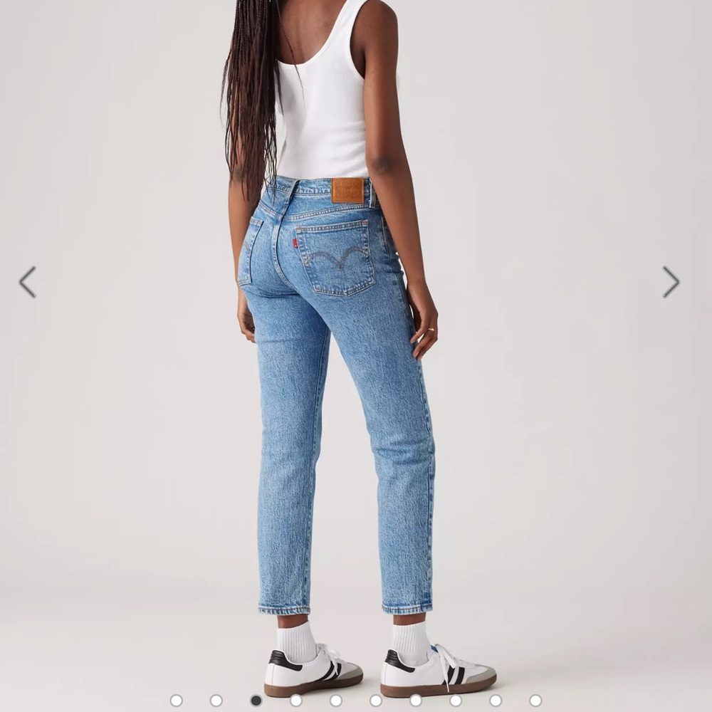 Levi's Light Blue Straight Leg Jeans